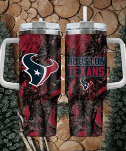 Houston Texans NFL Hunting Personalized Stanley Tumbler 40oz