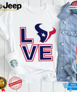 Houston Texans NFL football season 2024 love shirt