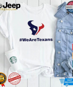 Houston Texans NFL football we are Texans logo shirt