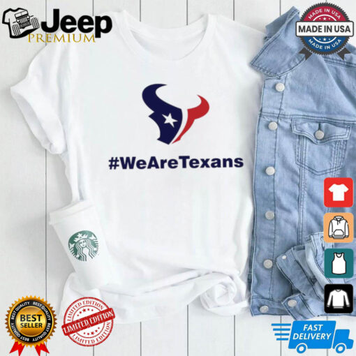 Houston Texans NFL football we are Texans logo shirt