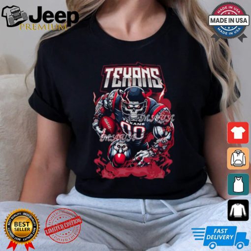 Houston Texans football mascot shirt