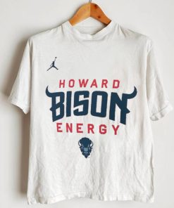 Howard Bison Jordan Brand Unisex 2024 On Court Bench Long Sleeve T Shirt