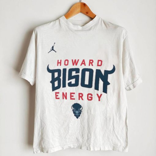Howard Bison Jordan Brand Unisex 2024 On Court Bench Long Sleeve T Shirt