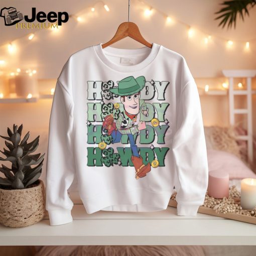 Howdy Toy Story Woody St Patricks Day shirt