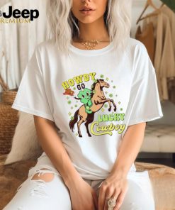 Howdy go lucky cowboy shirt