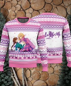 Howl and Sophie Howl’s Moving Castle Ugly Christmas Sweater