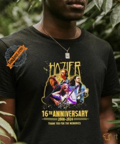 Hozier 2008 2024 16th anniversary thank you for the memories signature shirt