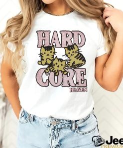 Hrtjankboteko Hard Core Heaven Cat Shirt