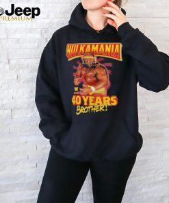 Hulk Hogan 40 Years Brother Shirt