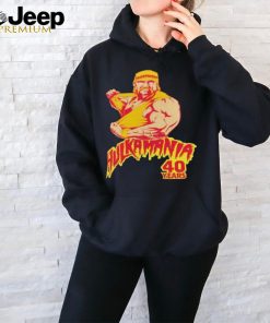 Hulk Hogan 40 Years Ripping Shirt