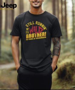 Hulk Hogan 40 Years Still Runnin' Wild WWE Shirt