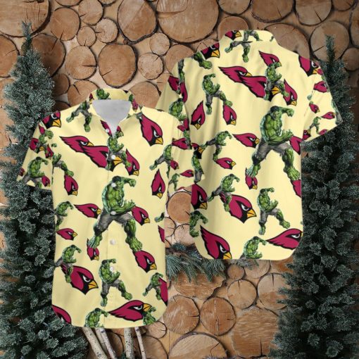 Hulk Marvel Avengers Fanfiction Tacky Hawaiian Shirt Arizona Cardinals