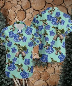 Hulk Marvel Avengers Memes Natural Light Hawaiian Shirt Everton Fc