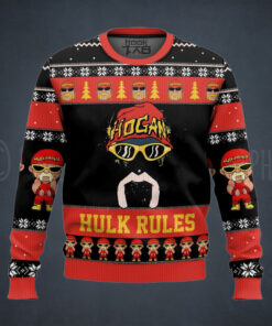 Hulk Rules Hulk Hogan WWE Ugly Sweater