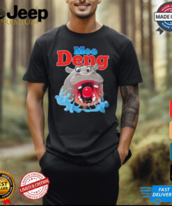 Hungry Moo Deng Painting t shirt