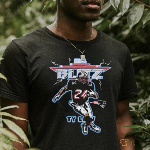 Nfl Blitz Patriots Ty Law Player 24 Shirt