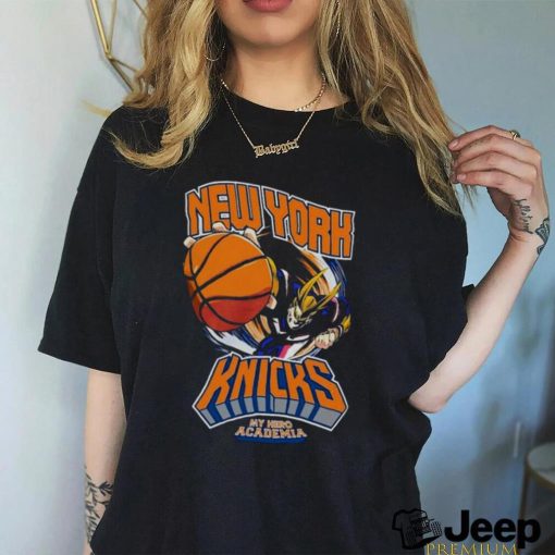 Hyperfly New York Knicks NBA x My Hero Academia All Might Smash Shirt