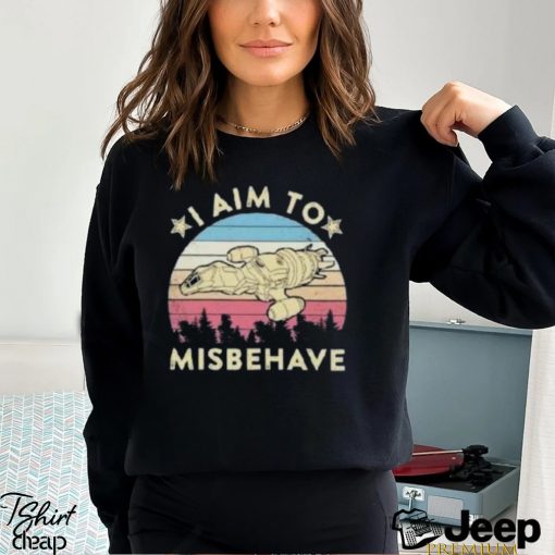 I Aim To Misbehave Firefly Vintage Shirt