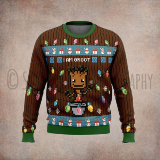 I Am Groot Ugly Christmas Sweater