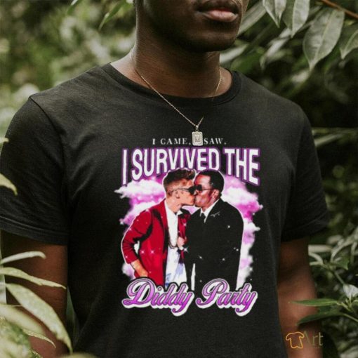 I Came I Saw I Survived The Diddy Party Shirts