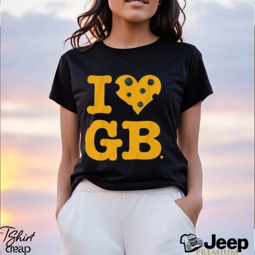 I Heart Gb Green Bay t shirt