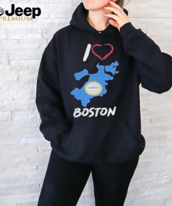 I Love Boston Bostonia Condita Logo T Shirt