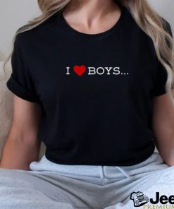 I Love Boy With Other Boys Shirt