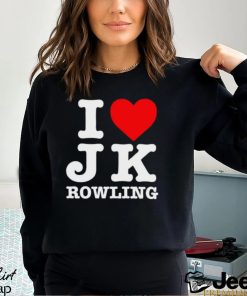 I Love Jk Rowling Shirt