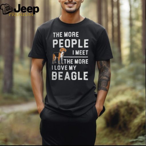 I Love My Beagle Beagle Shirt