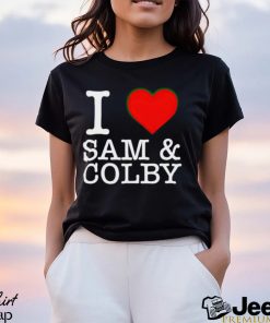 I Love Sam and Colby shirt