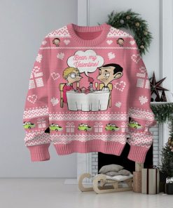 I Love You Like Mr Bean Loves Teddy Bean My Valentine Sweater