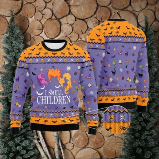 I Smell Children Hocus Pocus Ugly Christmas Sweater