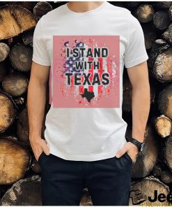 I Stand With Texas US Flag Broken shirt