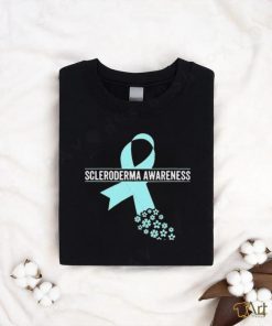 I Wear Teal Great Scleroderma Awareness Shirt