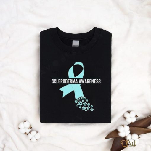 I Wear Teal Great Scleroderma Awareness Shirt