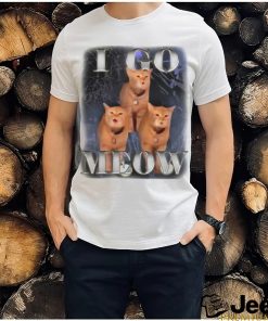 I go Meow singing shirt