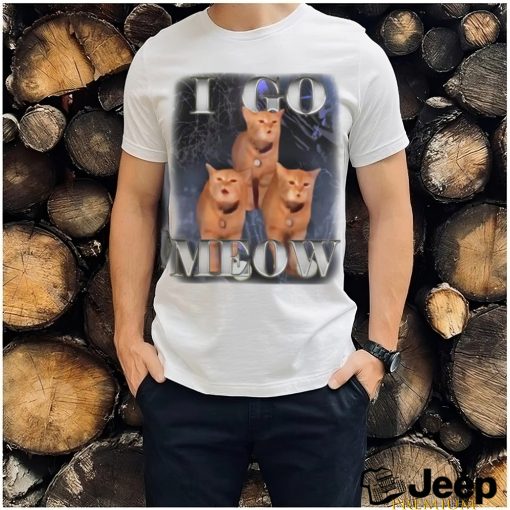 I go Meow singing shirt