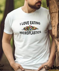I love eating microplastics lego shirt