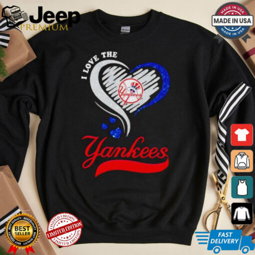 I love the Yankees diamond heart shirt