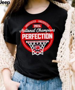 South Carolina Gamecocks Women’s Basketball 2024 Undefeated Undisputed National Champions perfection shirt