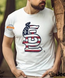 St. Louis Cardinals Logo 4th Of July Flag Shirt