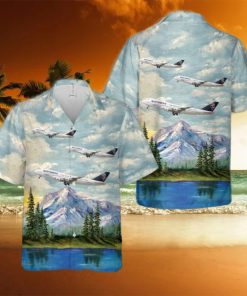 IRON MAIDEN Boeing 747 Ed Force One Hawaiian Shirt