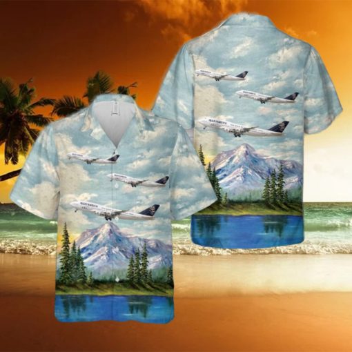 IRON MAIDEN Boeing 747 Ed Force One Hawaiian Shirt