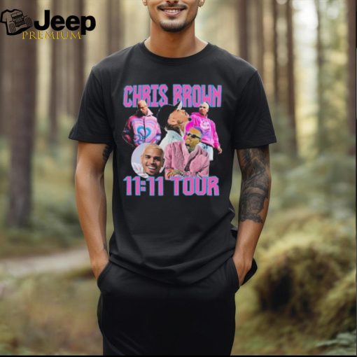 Chris Brown 11 11 Tour Shirt