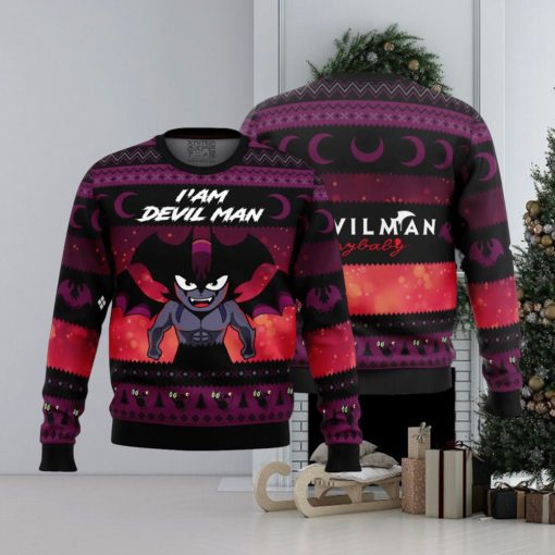 I’am Devilman Devilman Ugly Christmas Sweater