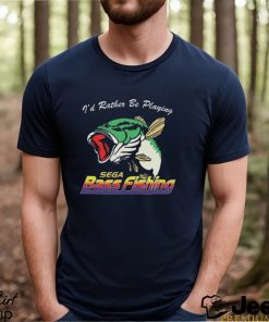 I’d Rather Be Playing Sega Bass Fishing T Shirt