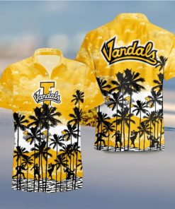 Idaho Vandals Palms Tree Hawaiian Shirt