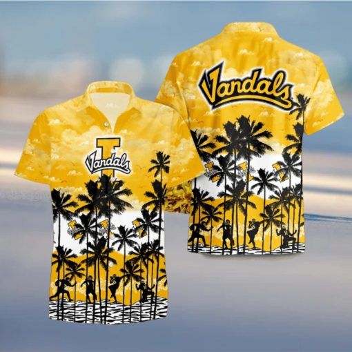 Idaho Vandals Palms Tree Hawaiian Shirt