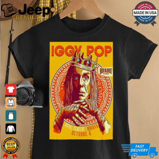 Iggy Pop October 6 2024 Royal Center, Bogota shirt