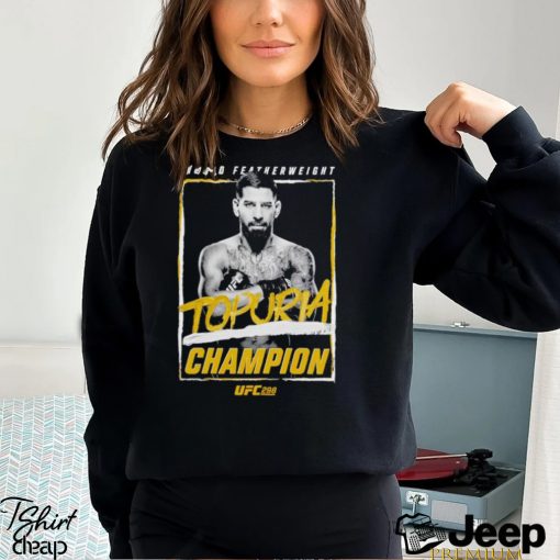 Ilia Topuria UFC 298 and New Champion shirt